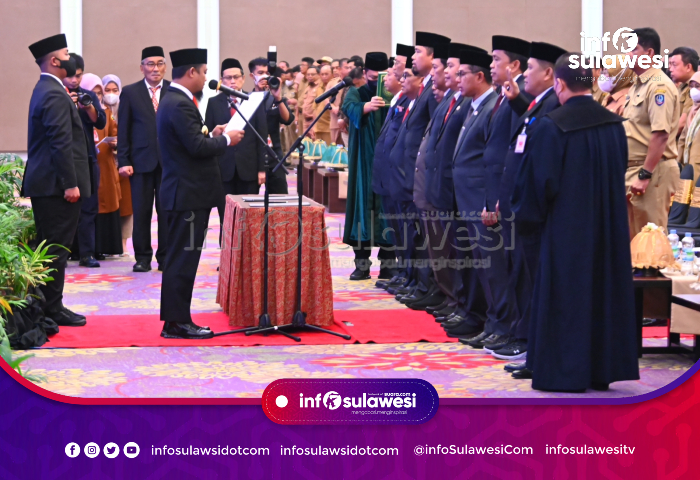 Gubernur Sulsel Andi Sudirman Lantik Pejabat Eselon Ii Ini Nama Namanya