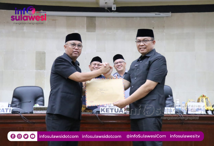 Bupati Budiman Terima Catatan Dan Rekomendasi Dprd Lutim Terhadap Lkpj