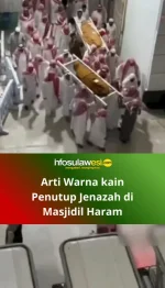 Arti Warna kain Penutup Jenazah di Masjidil Haram