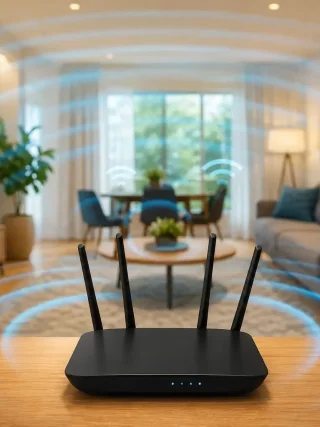 Cara Menentukan Posisi Router Ideal di Rumah agar Sinyal WiFi Maksimal