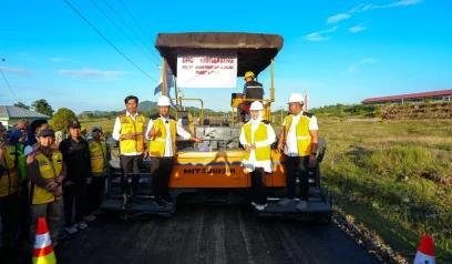 Dipusatkan di Ruas Bua-Rantepao, Gubernur Sulsel Groundbreaking MYP Paket 6 untuk 20 Ruas Jalan