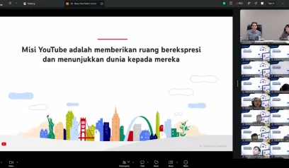 Bangun Kanal YouTube Profesional, Kanwil Kemenkum Sulsel Ikuti Pembinaan Teknis Kehumasan
