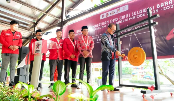Gubernur Sulbar Buka Konferda GMNI, Tekankan Nasionalisme dan Kemandirian Kader