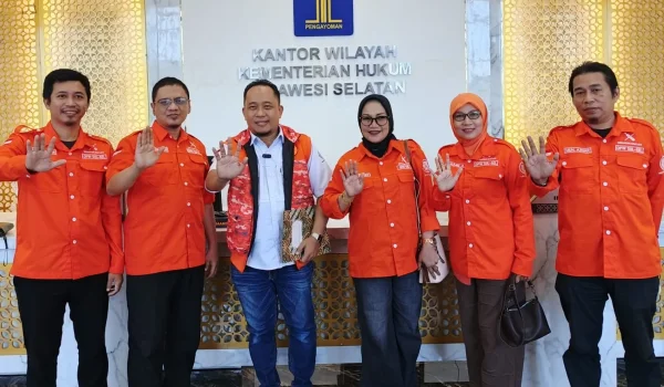 Resmi Terdaftar di Kanwil Kemenkum, PGR Sulsel Perkuat Langkah Menuju Pemilu 2029