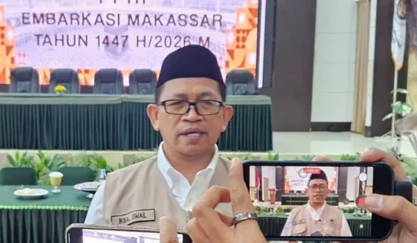 Ketua PPIH Embarkasi Makassar, Ikbal Ismail.