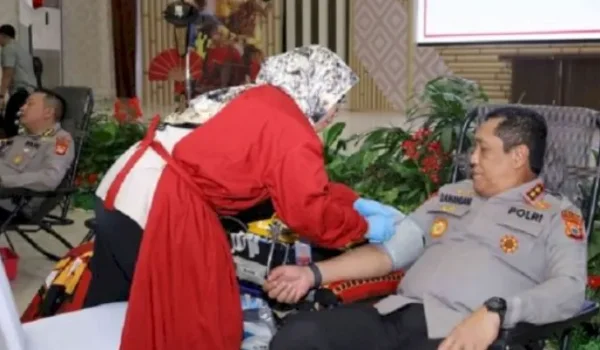 Sambut Hari Bhayangkara, Polda Sulsel Gelar Aksi Donor dan Kumpulkan 278 Kantong Darah