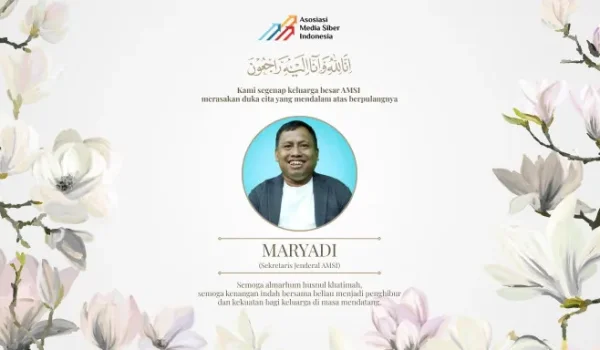 Pernyataan Ketua Umum AMSI atas Wafatnya Sekjen AMSI Maryadi