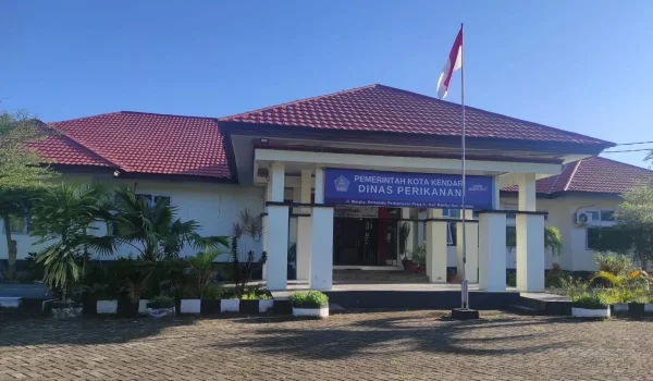Kantor Dinas Kelautan dan Perikanan (DKP) Kota Kendari, Sulawesi Tenggara.
