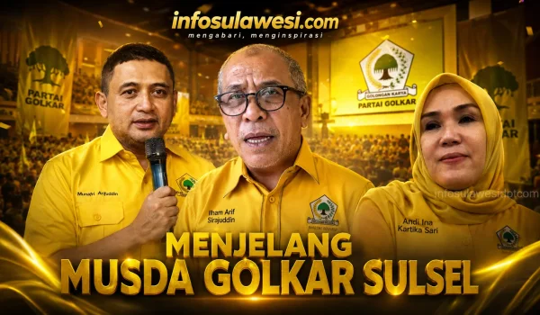 Polling: Kandidat Ketua DPD Golkar Sulsel, Siapa Pilihanmu?