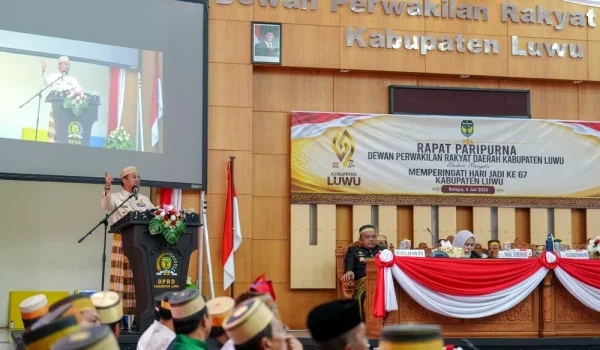 Peringatan Hari Jadi Luwu ke-67, Gubernur Sulsel: Infrastruktur Jalan dan Irigasi di Luwu Terus Dipacu Lewat MYP
