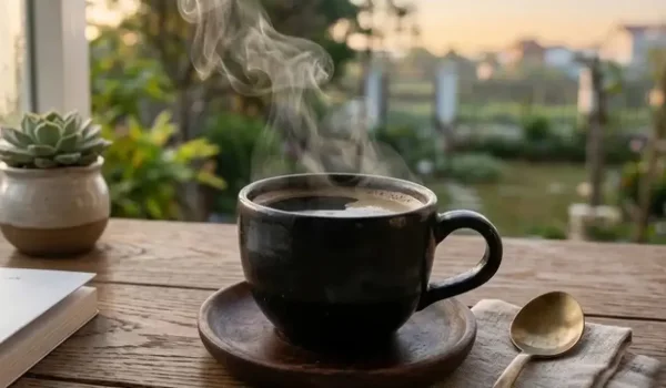 Ilustrasi. Minum kopi bagi ibu menyusui boleh saja, asal tahu batas aman kafeinnya. (IT-STUDIO/Pixabay)