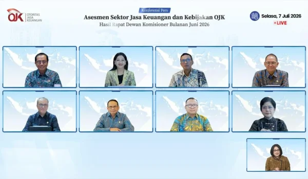 OJK menyatakan kondisi industri jasa keuangan tetap stabil di tengah ketidakpastian global.