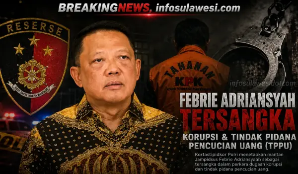BREAKINGNEWS: Kortastipidkor Polri Resmi Tetapkan Mantan Jampidsus Febrie Adriansyah Jadi Tersangka