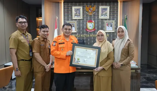 Ombudsman RI Ganjar Dua OPD Makassar Atas Kinerja Terbaik