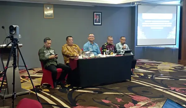 Workshop Pembinaan dan Pengawasan Kabupaten/Kota dalam Tata Kelola Satu Data Pemerintahan Dalam Negeri (SDPDN) di Hotel Aston Gorontalo, Kamis (16/7/2026). (Foto : Istimewa)