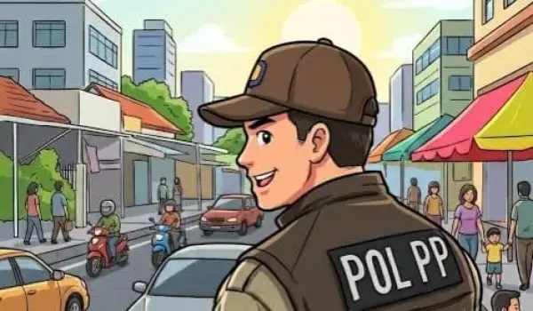Ilustrasi SatpolPP.