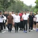 Walikota Wenny Gaib Bersama Kajati Sulut Ikut Jalan Sehat Jaga Kebugaran