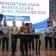 Wakil Walikota RVM Hadiri Penandatanganan Berita Acara DTM