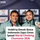 Veddriq-Desak Bawa Indonesia Sapu Emas Speed World Climbing Chamonix 2026