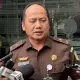 Kepala Pusat Penerangan Hukum (Kapuspenkum) Kejaksaan Agung Anang Supriatna berbicara dengan awak media di Gedung Kejaksaan Agung, Jakarta.