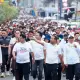 Gubernur Sulsel Lepas Ribuan Peserta Jalan Sehat Anti Mager Toraja Utara