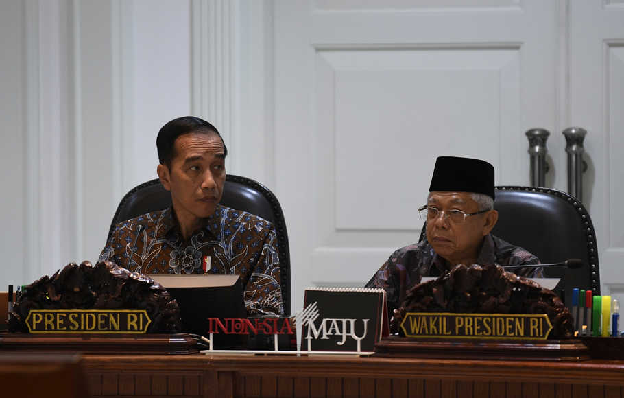Survei JSPI: Mayoritas Masyarakat Puas dengan Kinerja Jokowi-Maruf Sepanjang 2021