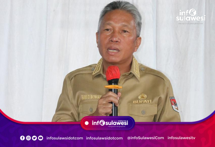 Bupati Franky Launching Perizinan Keliling Dinas PMPTSP Kabupaten Minsel