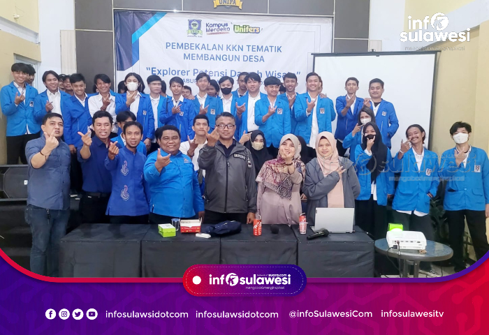 UNIFA Makassar Lakukan Pembekalan Mahasiswa Program KKN Tematik Membangun Desa di Kab. Maros