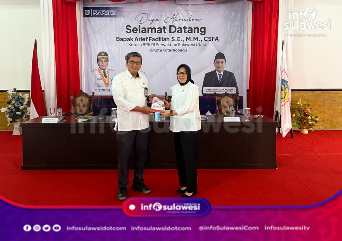 Wali Kota Kotamobagu Terima Kunjungan Kepala BPK Perwakilan Sulawesi Utara