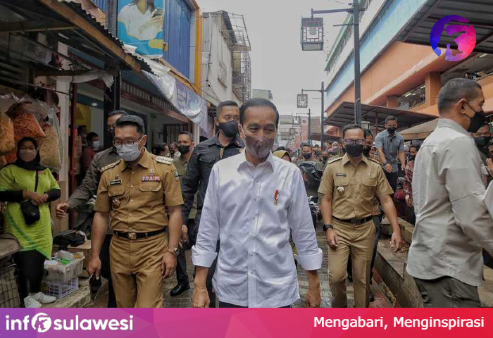 Pulang dari AS, Jokowi Cek Harga Minyak Goreng di Pasar Bogor