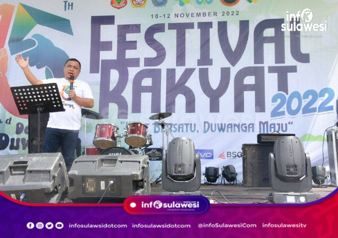 Wabup Gorontalo Hadiri Festival Rakyat HUT ke 15 Desa Duwanga