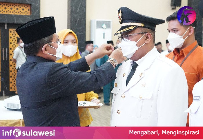 Lantik 125 Pejabat, Walikota Gorontalo: Gunakan Filosofi Kedua Tangan Dalam Menjalankan Tugas Pemerintahan
