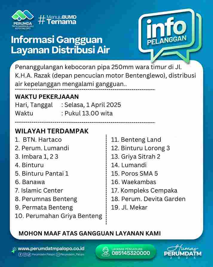 Perumda-TM-Palopo-Gangguan-Distribusi-Air