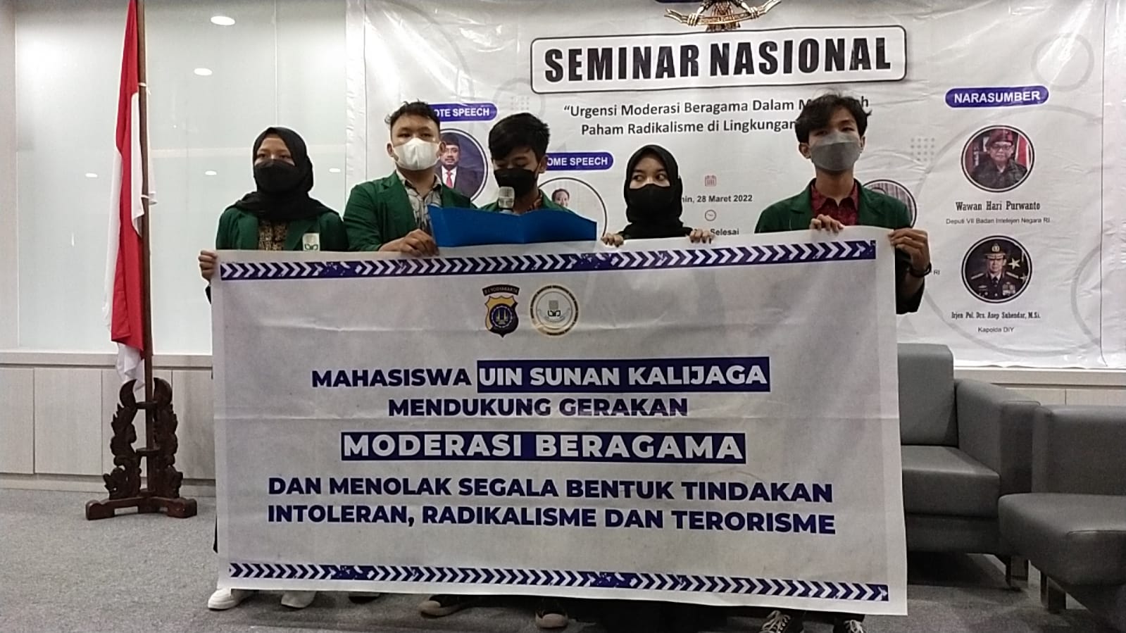Jaga Keutuhan NKRI, Prof Al Makin Dorong Mahasiswa Jadi Garda Depan Moderasi Beragama di Indonesia