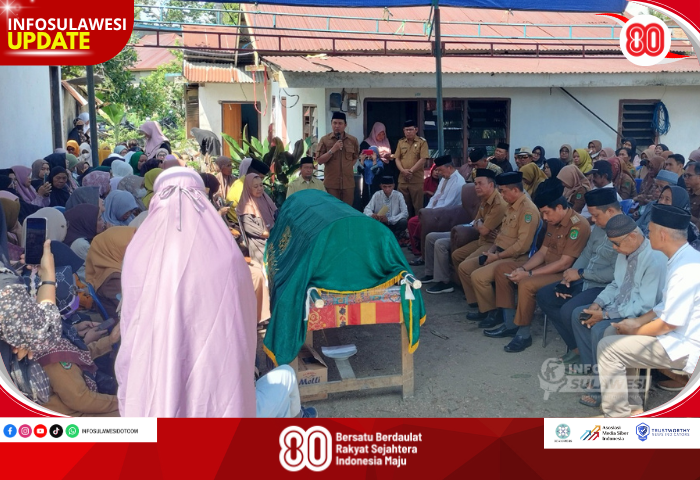 Bupati Andi Rahim Lepas Jenazah Juju Juhana, Penyuluh Pertanian yang Wafat Akibat Sakit