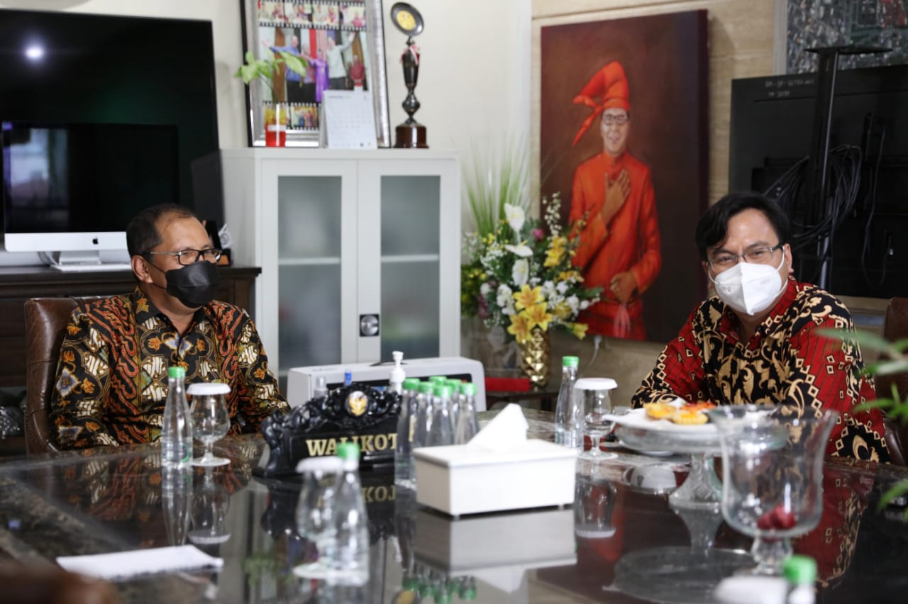 Walikota Makassar, Danny Pomanto Terima Kunjungan Dewan Pengawas BPJS Kesehatan