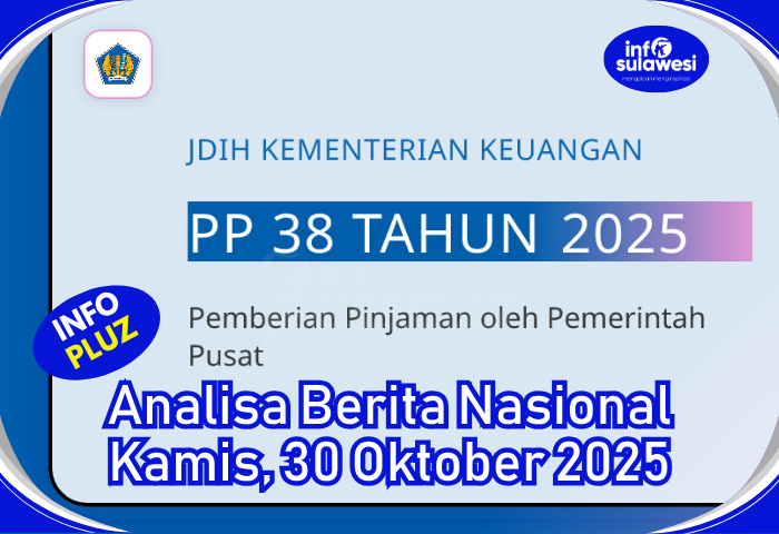 INFO PLUZ: Analisa Berita Nasional, Kamis, 30 Oktober 2025