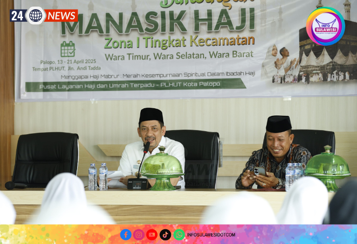 Bimbingan Manasik Haji Digelar di Dua Zona, Pj Wali Kota Palopo Tekankan Fokus Ibadah dan Etika Sosial